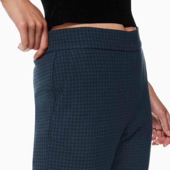 Aritzia Wilfred plaid ankle trousers - Picture 3 of 4